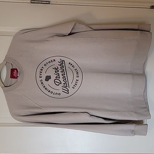 Drink Wisconsinbly Sweatshirt, Sz Unisex M